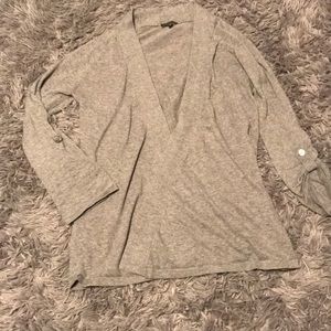 Cute express gray sweater. EUC